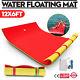 12'x6' Floating Water Mat Waterpad Foam Mat Loop Side Factory Direct 794 Lb