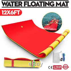 12'x6' Floating Water Mat WaterPad Foam Mat Loop Side Factory Direct 794 Lb