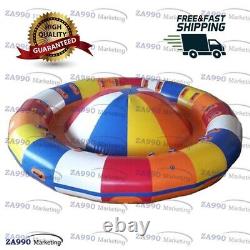 13ft Inflatable Towable Saturn Boat Flying With Air Pump
