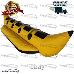 16x4.9ft Inflatable 5 Passenger Flying Fish Banana Boat Water Game With Air Pump