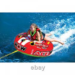 1 Person Ace Racing Tube Towable Water Tubing Inflatable Pool Lake Water Sports