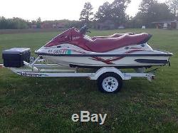 2003 Kawasaki STX1100DI Jet Skis With Double Trailer