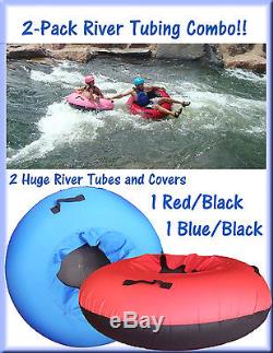 2-Pack Huge River Tube and Cover Combos