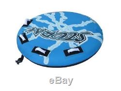 2 Person Towable Inflatable Tube Float Water Sport Boat Raft Tubing Ski Fun NEW