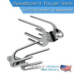 2x Wakeboard Rack Kneeboard Holder Water Ski Board Tower Rack Fit Tower 2-2.5