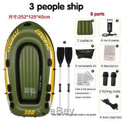3 person Fishing Kayak/Boat thick rubber inflatable