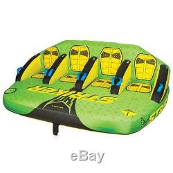 4 Person Towable Raft Water Sports Boat Inner Tube Inflatable Float Tow Tubing