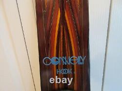 67 Connelly Hook Wood Slalom Vintage Waterski Adjustable Binding Nice Rare Find