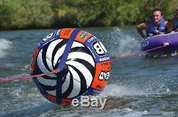 AIRHEAD AHBOB-1 Bob Tow Rope with Inflatable Buoy Booster Ball Lake Towables Tubes
