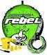 Airhead Ahre-12 Rebel Tube Rope Pump Kit Inflatable Single Rider Lake Towable