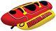 Airhead Hd-2 Hot Dog Double Rider Towable Inflatable Boat Lake Tube 1-2 Person