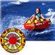 Airhead Hydro Boost Inflatable 54 Float Water Tube 1 Rider Boat Towable Lake