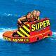Airhead Super Mable Inflatable Triple Rider Towable Inflatable Tow Behind