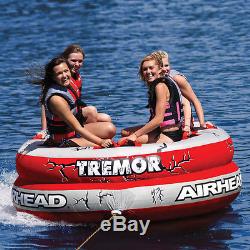 AIRHEAD Tremor 1-4 Riders Towable Inflatable Tube Display Model Free Shipping