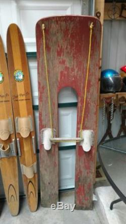ANTIQUE VINTAGE WATER SKI LOT USED DECORATE CABIN DISPLAY PINTEREST WoW