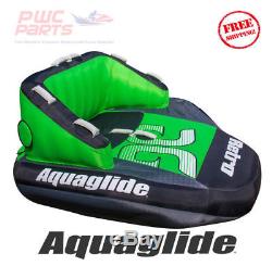 AQUAGLIDE RETRO 2 Rider Capacity Towable Lounger Swim Boat Tube New 58-5216617
