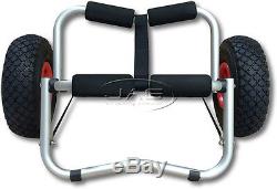 AQUATRACK COLLAPSIBLE COMPACT KAYAK TROLLEY Canoe/Ski Carrier Folding Cart Alloy