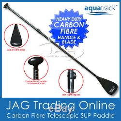 AQUATRACK ULTRALIGHT CARBON FIBRE SUP PADDLE 3-Piece Stand up Paddle Board Oar