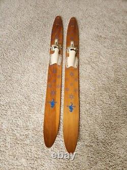 Adolf Kiefer Wooden Water Skis
