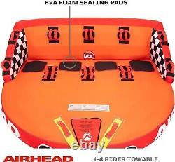 AirHead Great Big Mable Towable 1-4 Rider Tube For Boating And Water Sports