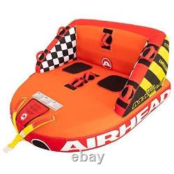 Airhead Big Mable Towable 1-2 Rider Tube for Boating Water Sports Nylon Cover