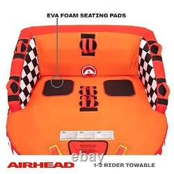 Airhead Big Mable Towable 1-2 Rider Tube for Boating Water Sports Nylon Cover