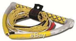 Airhead Bling Spectra Wakeboard Rope 5 Section Waterski Rope 15 c/w rope tidy