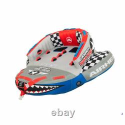 Airhead Chariot Warbird 2 Rider Towable Inflatable Boating Lake Water Tube