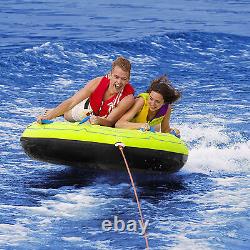 Airhead Comfort Shell 2 Person Nylon Towable Inflatable Water Sport Boating Tube