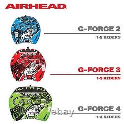 Airhead G-Force 3, 1-3 Rider Towable Tube for Boating