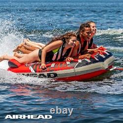 Airhead G-Force 3, 1-3 Rider Towable Tube for Boating
