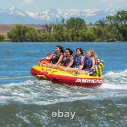 Airhead Great Big Mable HD Towable 4 Rider Tube for Boating and Water Sports