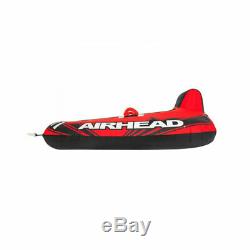 Airhead Mach 1 Inflatable Single Rider Towable Water Lake Ocean River Tube