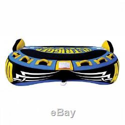 Airhead Outrigger Deck Inflatable Water Tube 3 Rider Boat Tow Towable AHOU-3