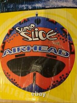 Airhead Slice, 1-3 Rider Towable Tube for Boating, Orange