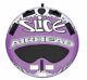 Airhead Slice 2 Passenger Person Rider Inflatable Towable Boat Tube Purple
