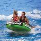 Airhead Slice Flat Inflatable Water Round Tube 2 Rider Boat Tow Towable Ahssl-22