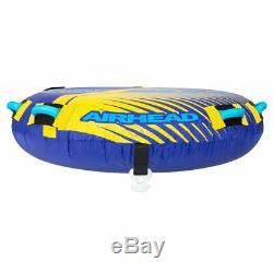 Airhead Strike Deck Towable Inflatable Deck Tube 1 Rider Fully Covered