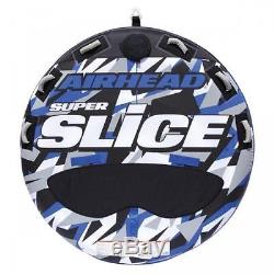 Airhead Super Slice Towable Inflatable Water Ski Deck Ringo Donut Tube 1-3 rider