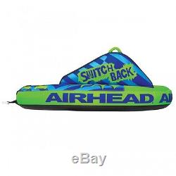 Airhead Switchback Inflatable Water Tube 4 Rider Boat Tow Towable AHSB-4