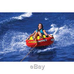 Airhead Towable Inflatable Tube Water Float Jumbo Raft Fun Lake Boat Ski 1 Rider