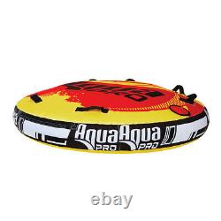 Aqua Leisure Pr0 Water Sport Boat Tube Towable Deck Style 1-Rider