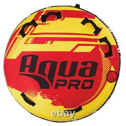 Aqua Leisure Pr0 Water Sport Boat Tube Towable Deck Style 1-Rider