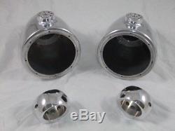 Axis Wake Reasearch 6.5 Wakeboard Tower Boat Speaker Cans 2 7/8 Clamps Pods