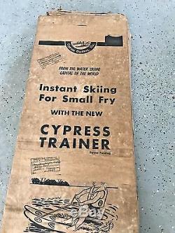 BARN FIND! NEW OLD STOCK Cypress Gardens Trainers Kids Water Skis! IN THE BOX