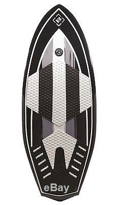 BYERLY 5'2 Speedster Wakesurf Board Fast Fun Dual Concave Tail RTM Surf Fin NEW