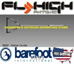 Barefoot International Fly High Wakes Wakeboard Waterski 15 Handle B223, New