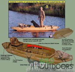 Beavertail Stealth 2000 ANGLER Boat Fishing & Hunting Kayak Duck Punt