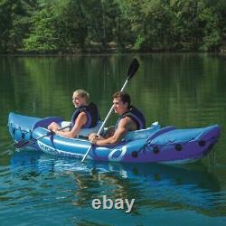Bestway Kayak Kayaks Fishing Boat LITE-RAPID 2-person Inflatable Canoe Raft