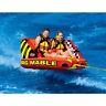 Big Mable, 1-2 Rider Towable Boat, Variety Of Riding Options, Orange And Red